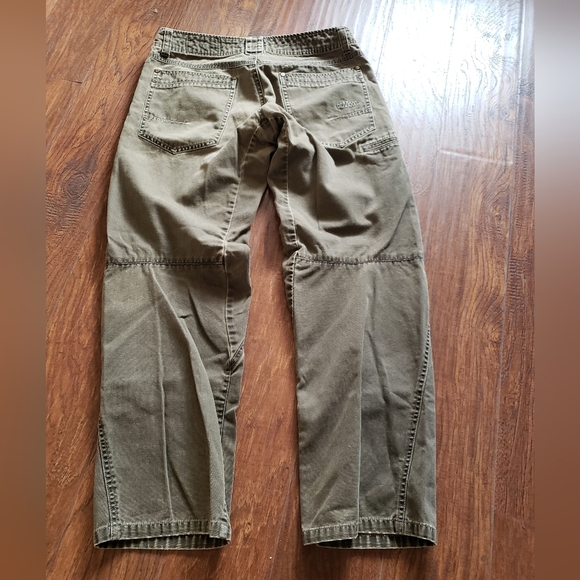 Kuhl Out Kast Jean Pants size 16S Brown Stretch Canvas Patina Dye Hiking - Picture 6 of 13